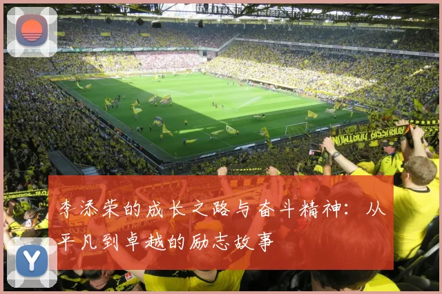 李添荣的成长之路与奋斗精神：从平凡到卓越的励志故事